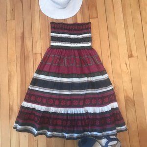 Victoria' Secret  Bandeau Strapless Summer Dress